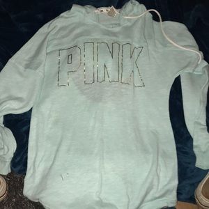 Light Blue Thin Hoodie